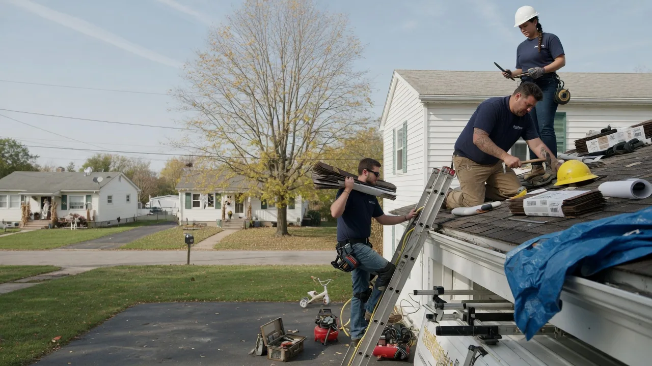 Local Roofing Contractors in Burlington, MI near me